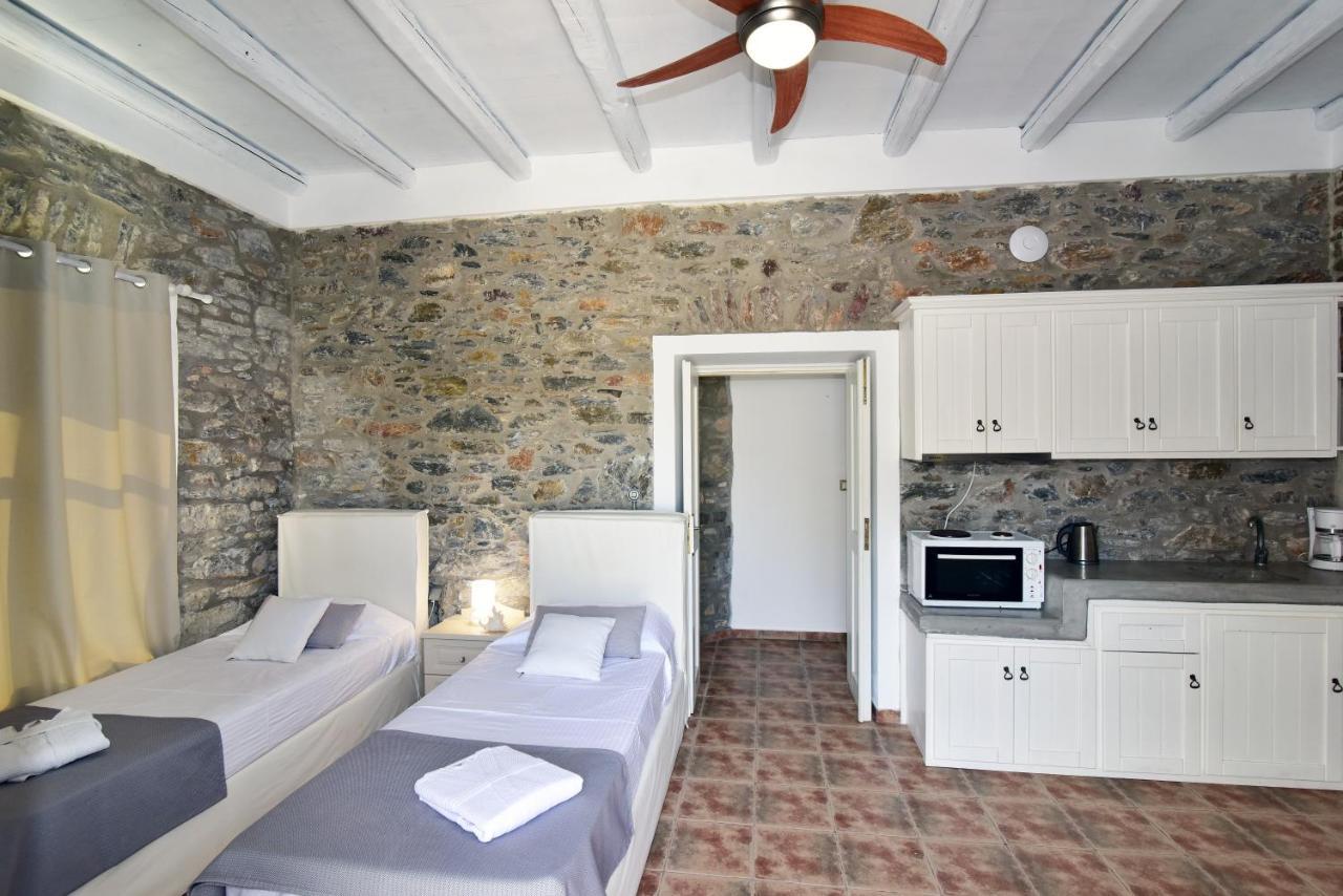 Thomas Villas On The Beach Katápola Exterior foto